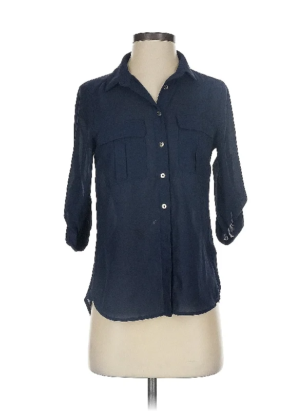 3/4 Sleeve Blouse Feminine Puff Blouse