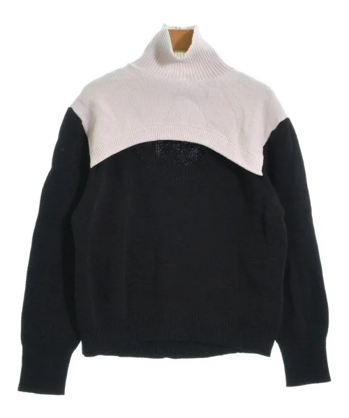soduk Sweaters Mesh Blend Leather Blend Suede Blend