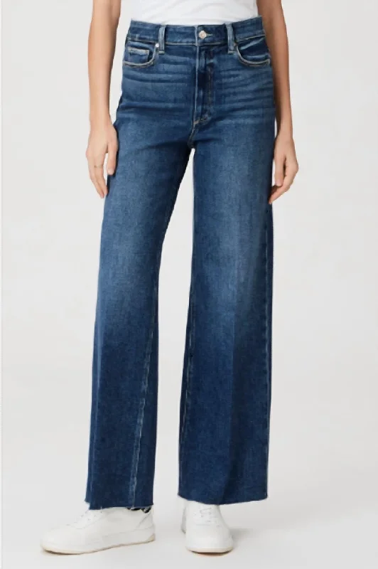 Anessa 31" Wide Leg Jean In Arpeggio Chic Cropped Jeans