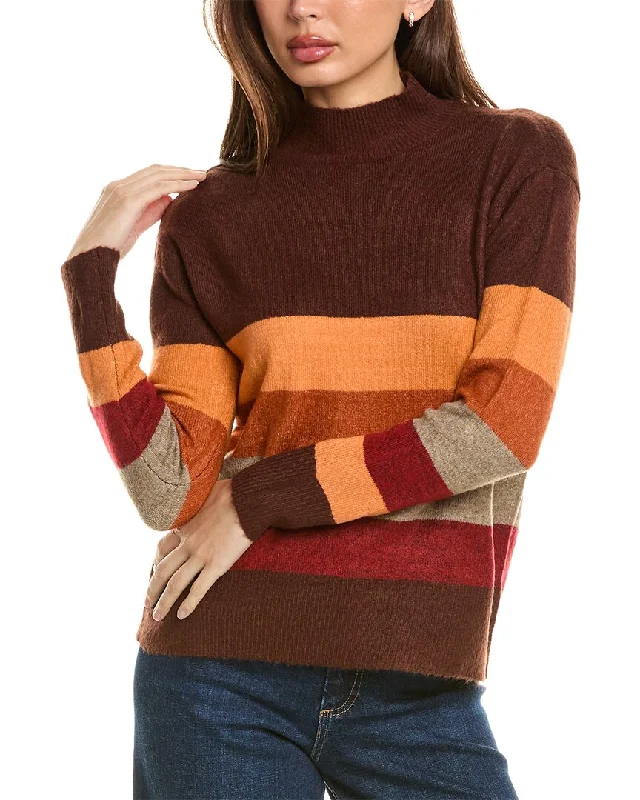 beachlunchlounge Portia Sweater Cable Knit Ribbed Knit Lace Knit