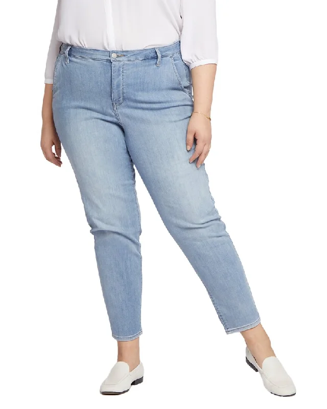 Nydj Relaxed Surfside Tapered Jean Cozy Relaxed Fit Jeans