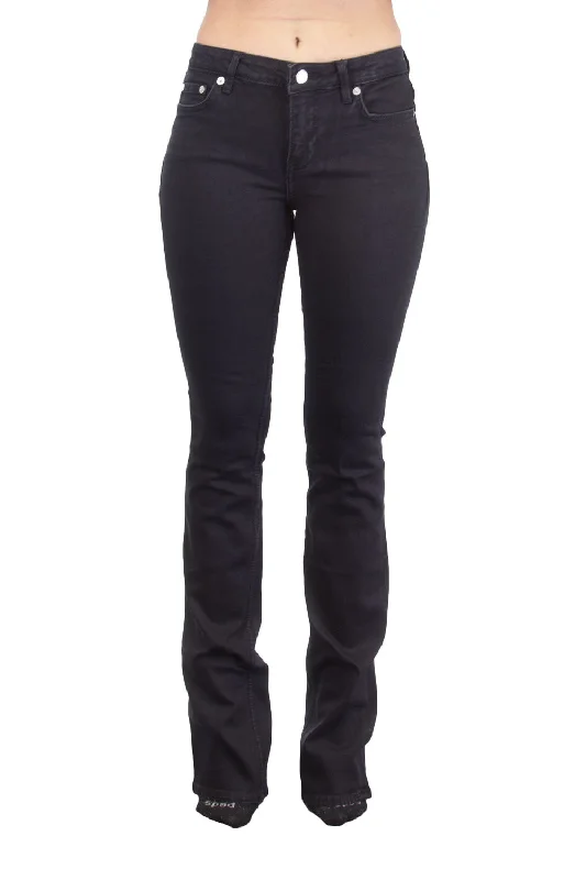 BLK DNM Women's Treno Black Low Rise Jeans #WJ611101 $215 NWT Comfortable Stretch Denim Jeans