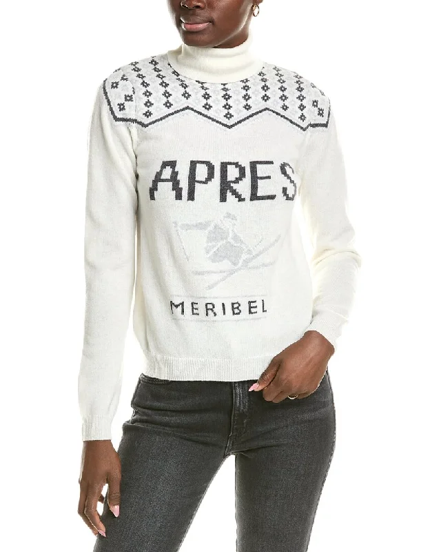 Brodie Cashmere Wool & Cashmere-Blend Ski Fairisle Jumper Slim Fit Regular Fit Oversized