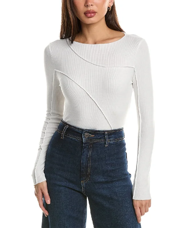 Brook + Lynn Sweater Denim Fabric Leather Fabric Suede Fabric