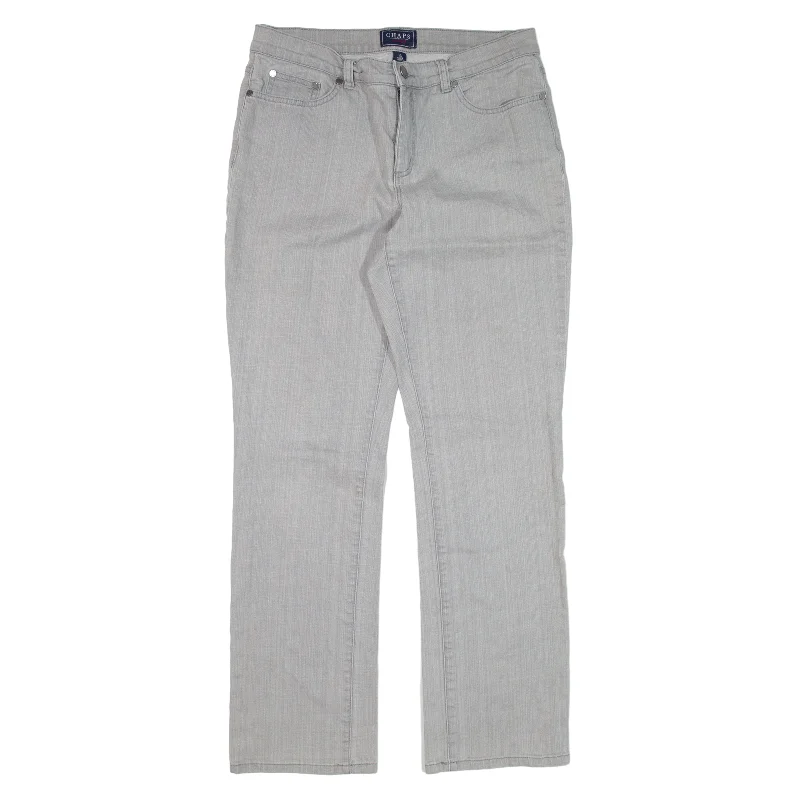 CHAPS Jeans Grey Denim Slim Straight Womens W31 L30 Trendy Cut-Off Denim Shorts