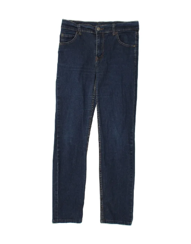 CHEAP MONDAY Womens Skinny Jeans W31 L27 Blue Cotton Cozy Wide-Legged Jeans