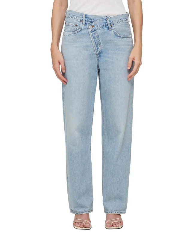 Criss Cross Jeans In Wired (Lt. Vintage Indigo) Comfortable Ankle Jeans