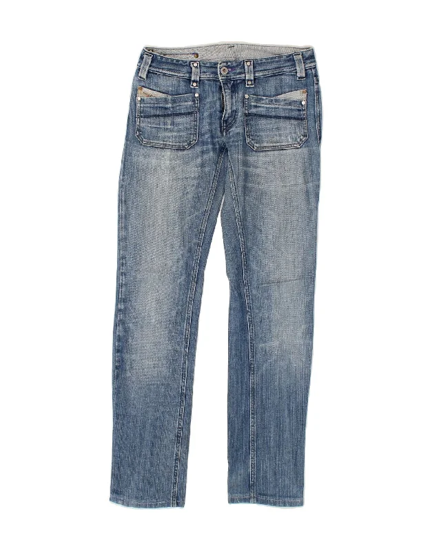 DIESEL Womens Slim Jeans W27 L32  Blue Stylish Cargo Style Jeans