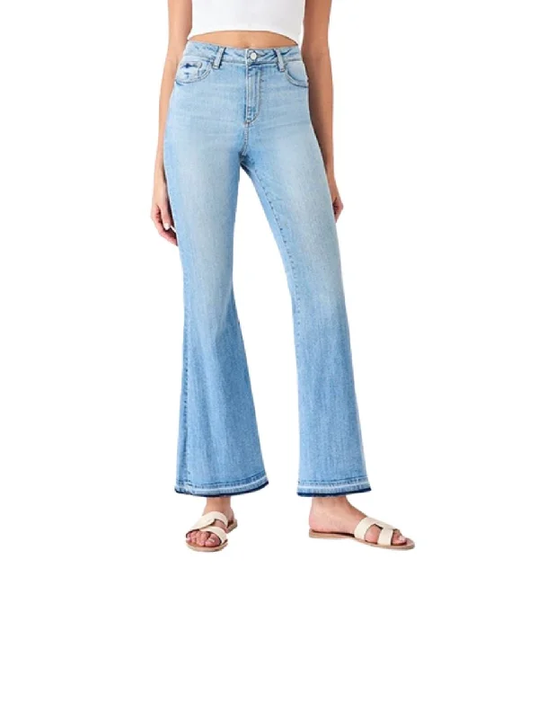 DL1961 Women's Topanga Rachel High Rise Bell Bottom Jeans Size 27 NWT Comfortable Ankle Jeans