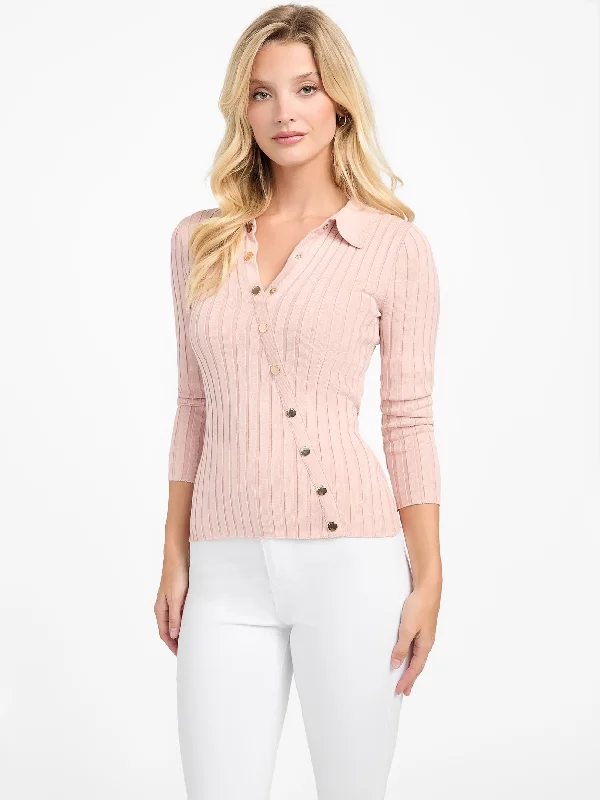 Dulce Ribbed Sweater Stretchy Elastic Breathable