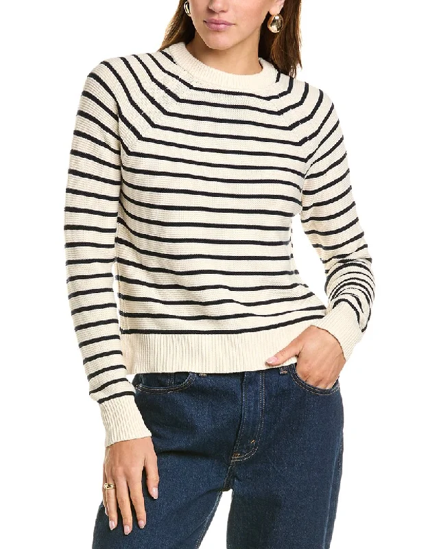 French Connection Mozart Stripe Sweater Stylish Fashionable Trendy