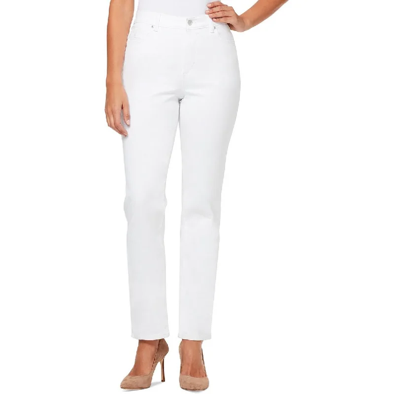 Gloria Vanderbilt Womens Amanda Stretch Cotton Tapered Leg Jeans Trendy Low-Rise Slim Jeans