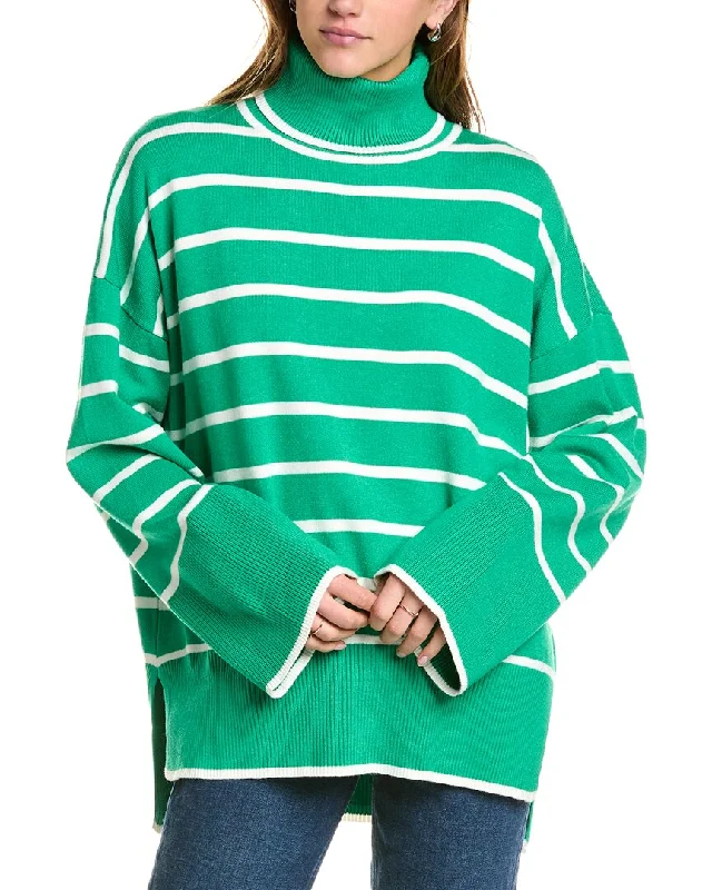 HL Affair Sweater Ribbed Striped Patterned
