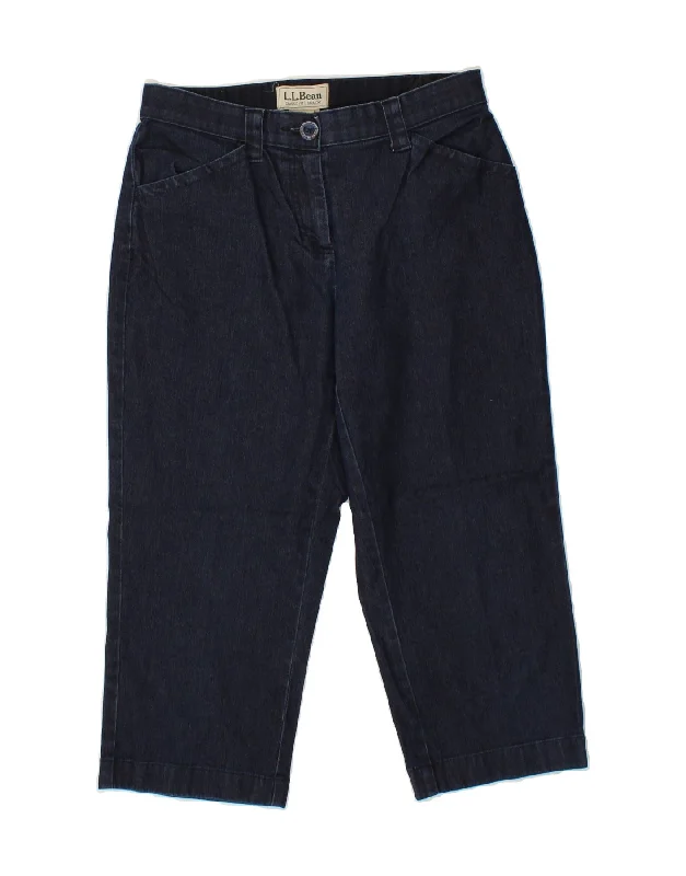 L.L.BEAN Womens Classic Fit Capri Jeans US 6 Medium W28 L20 Navy Blue Classic Slim Fit Jeans L.L.BEAN Womens Classic Fit Capri Jeans US 6 Medium W28 L20 Navy Blue Classic Slim Fit Jeans