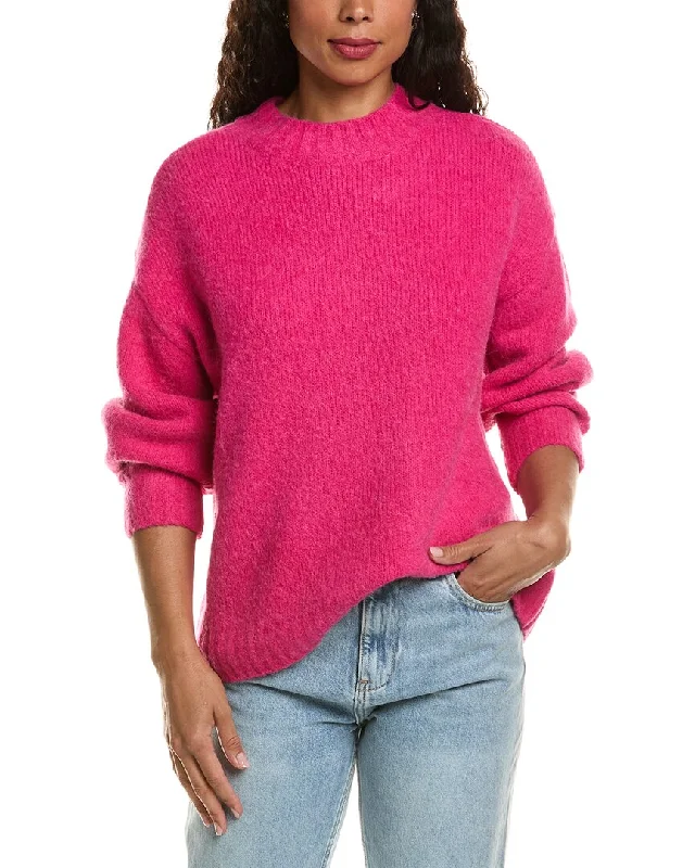 LaBiz Wool & Alpaca-Blend Sweater Mesh Fabric Canvas Fabric Denim Fabric