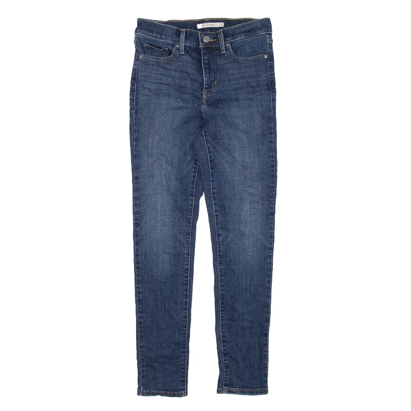 LEVI'S 311 Jeans Blue Denim Slim Skinny Womens W26 L28 Trendy Classic Fit Jeans