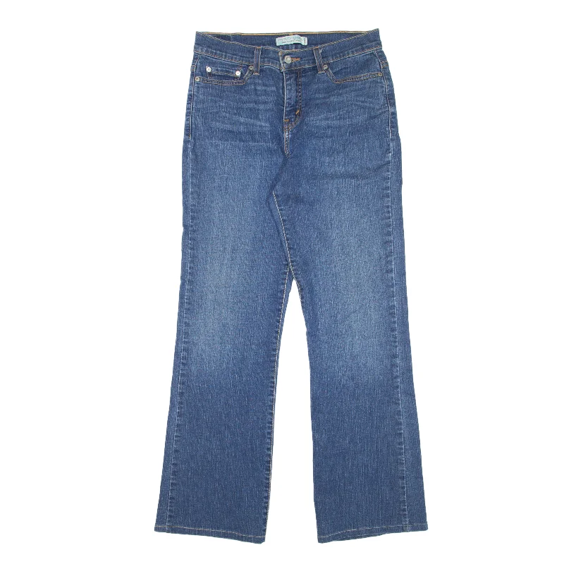 LEVI'S 512 Jeans Blue Denim Regular Bootcut Womens W28 L29 Fashionable Cropped Denim Jeans LEVI'S 512 Jeans Blue Denim Regular Bootcut Womens W28 L29 Fashionable Cropped Denim Jeans