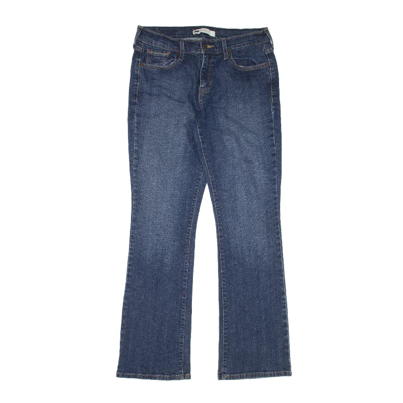 LEVI'S 515 Jeans Blue Denim Slim Bootcut Womens W30 L32 Trendy Low-Rise Bootcut Jeans LEVI'S 515 Jeans Blue Denim Slim Bootcut Womens W30 L32 Trendy Low-Rise Bootcut Jeans