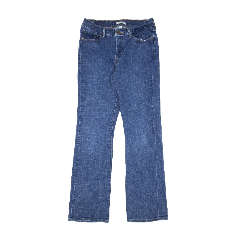 LEVI'S Jeans Blue Denim Classic Bootcut Womens W27 L32 Fashionable Straight Fit Denim LEVI'S Jeans Blue Denim Classic Bootcut Womens W27 L32 Fashionable Straight Fit Denim