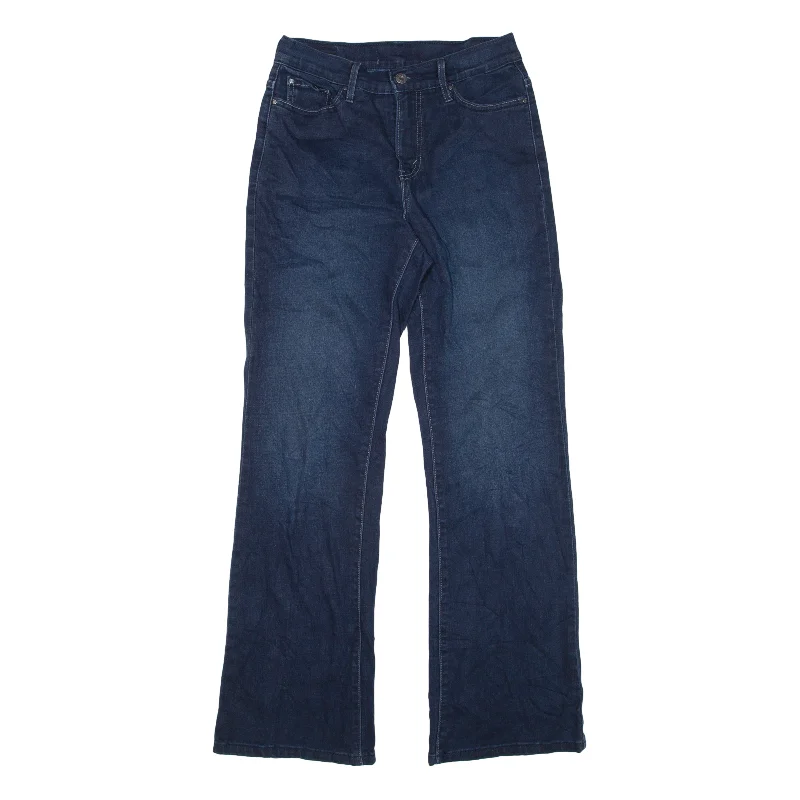 LEVI'S Jeans Blue Denim Regular Bootcut Womens W27 L30 Trendy Skinny High-Waist Jeans LEVI'S Jeans Blue Denim Regular Bootcut Womens W27 L30 Trendy Skinny High-Waist Jeans