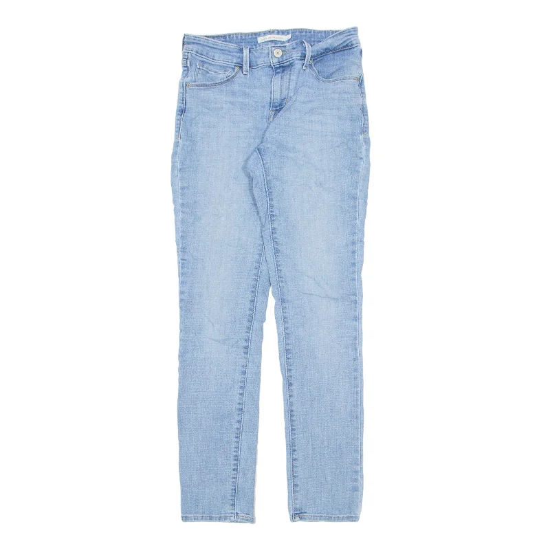 LEVI'S Mid Rise Jeans Blue Denim Classic Skinny Stone Wash Womens W26 L30 Elegant Dark-Wash Bootcut Jeans LEVI'S Mid Rise Jeans Blue Denim Classic Skinny Stone Wash Womens W26 L30 Elegant Dark-Wash Bootcut Jeans