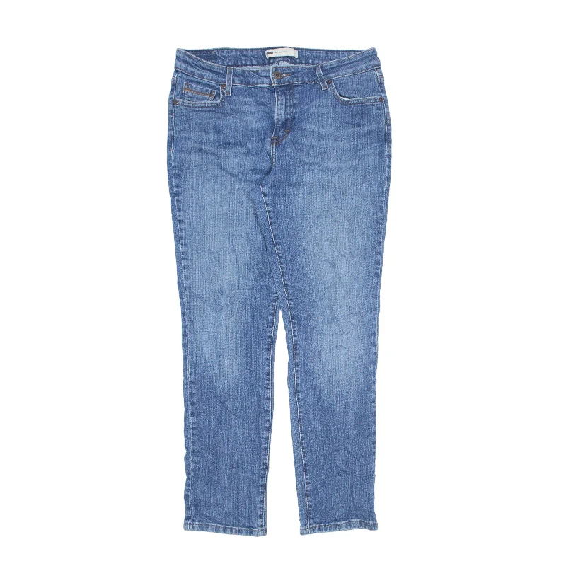 LEVI'S Mid Rise Jeans Blue Denim Slim Skinny Stone Wash Womens W31 L32 Cozy Relaxed Fit Denim Jeans LEVI'S Mid Rise Jeans Blue Denim Slim Skinny Stone Wash Womens W31 L32 Cozy Relaxed Fit Denim Jeans