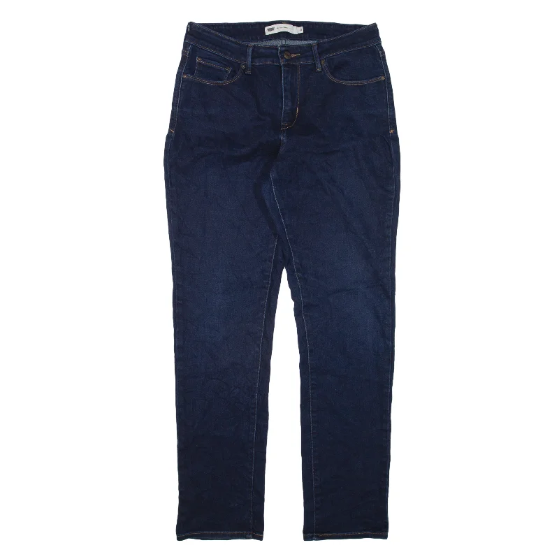 LEVI'S Mid Rise Jeans Blue Denim Slim Skinny Womens W31 L32 Fashionable Vintage Wash Jeans LEVI'S Mid Rise Jeans Blue Denim Slim Skinny Womens W31 L32 Fashionable Vintage Wash Jeans