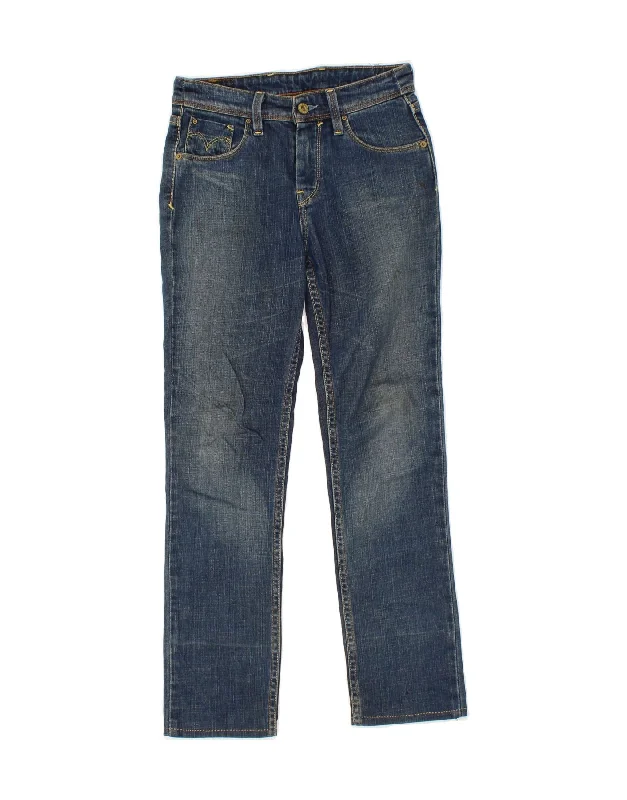 LEVI'S Womens Slim Jeans W26 L27 Blue Cotton Classic Slim Fit Jeans