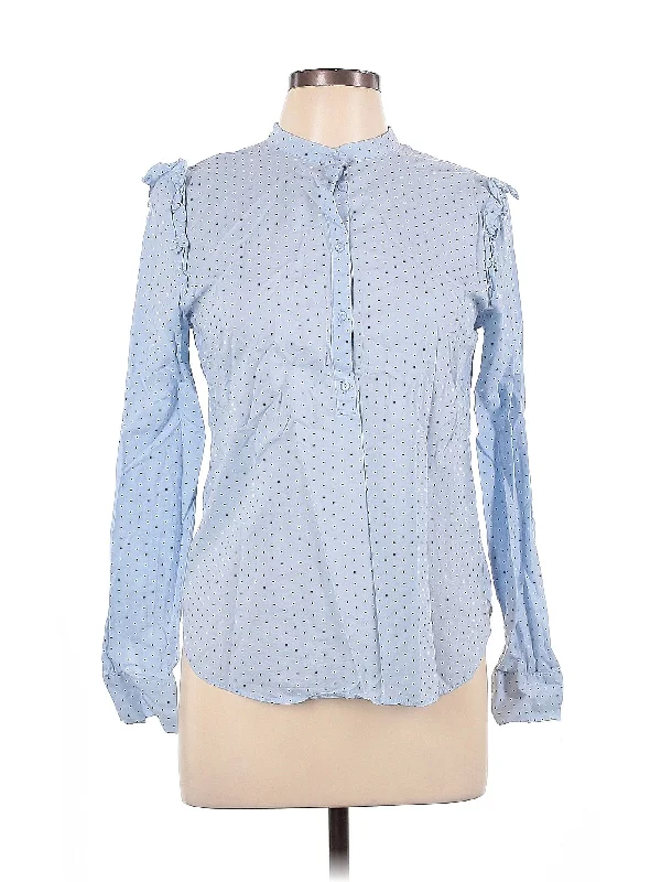 Long Sleeve Blouse Floral Print Blouse