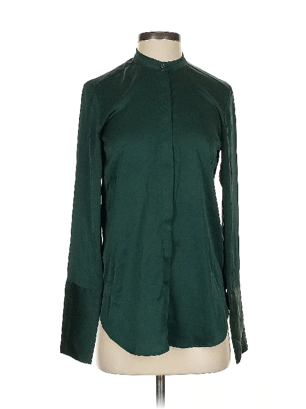 Long Sleeve Blouse Airy Cotton Blouse