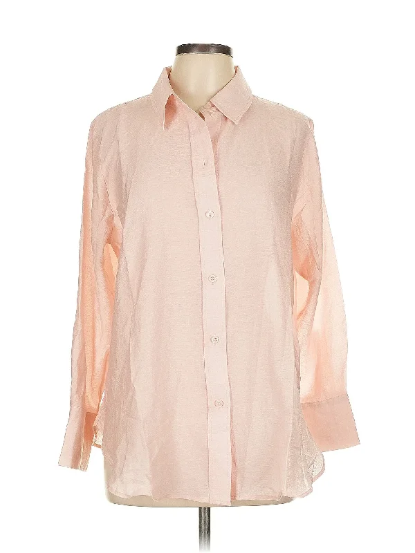 Long Sleeve Blouse Casual Relaxed Blouse