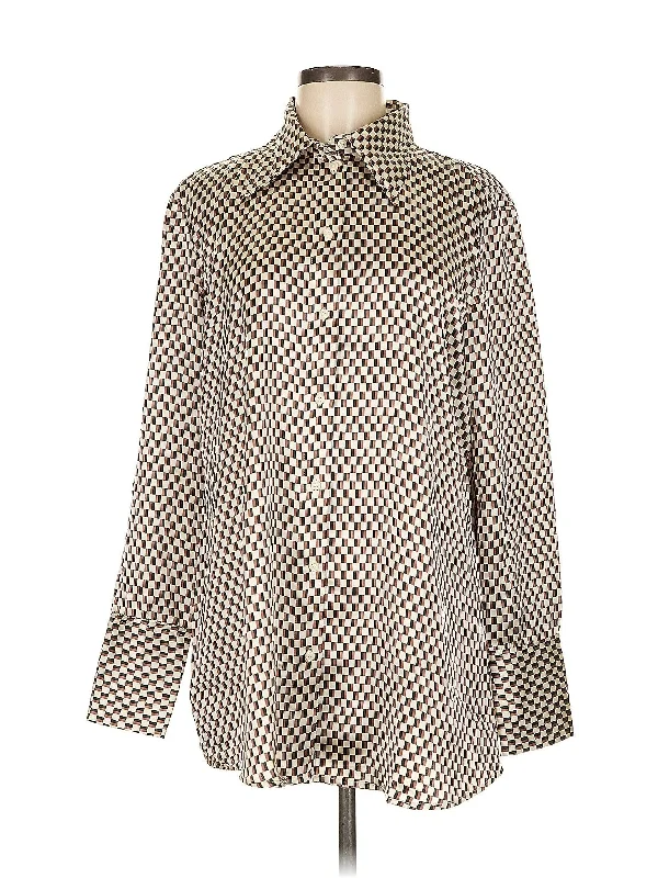 Long Sleeve Blouse Soft Knit Blouse