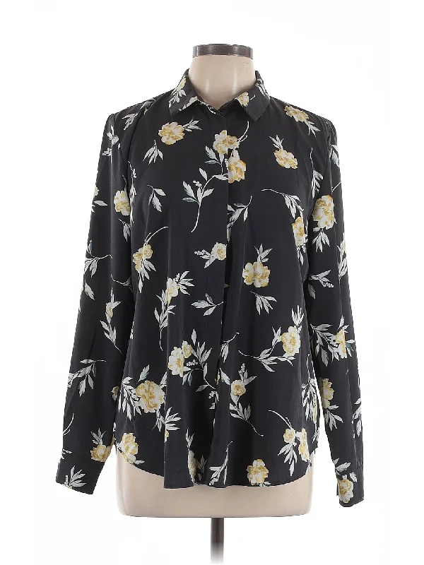 Long Sleeve Blouse Elegant Office Blouse