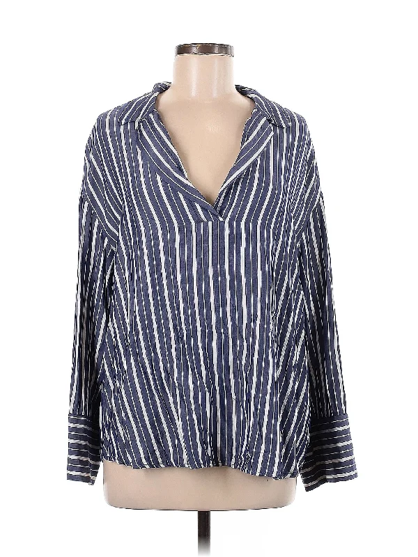 Long Sleeve Blouse Classic Minimalist Blouse