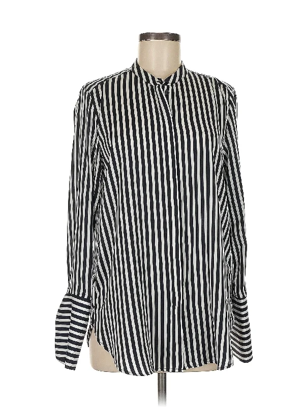 Long Sleeve Blouse Peter Pan Collar Blouse
