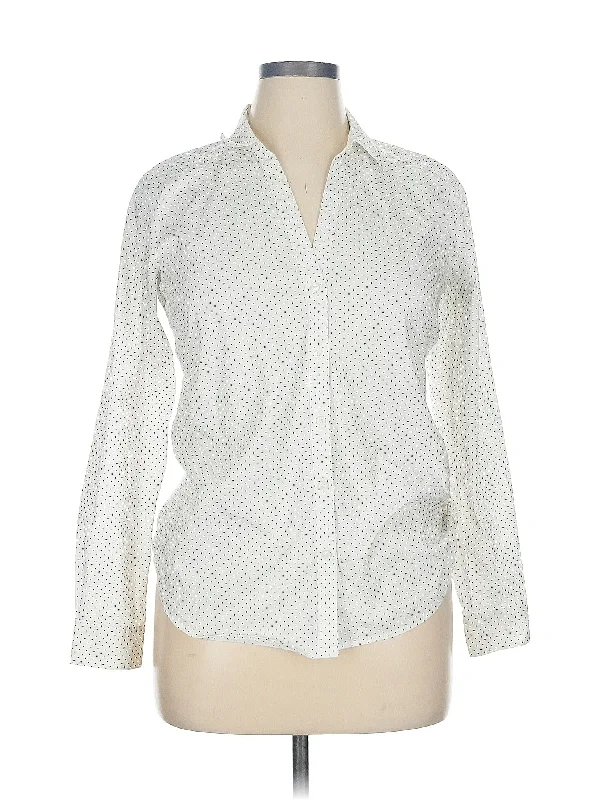 Long Sleeve Blouse Feminine Ruffle Blouse