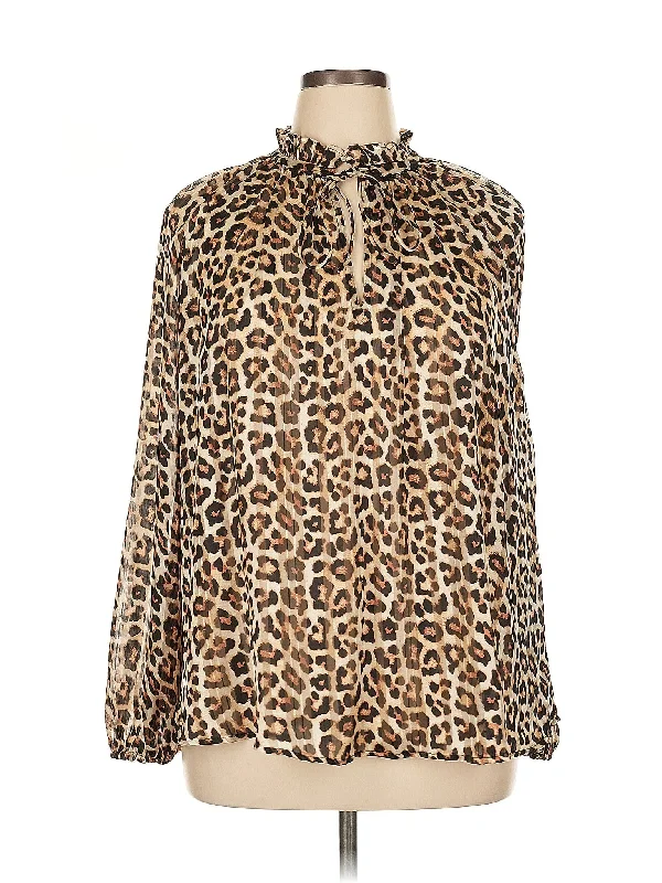 Long Sleeve Blouse Bell Sleeve Blouse