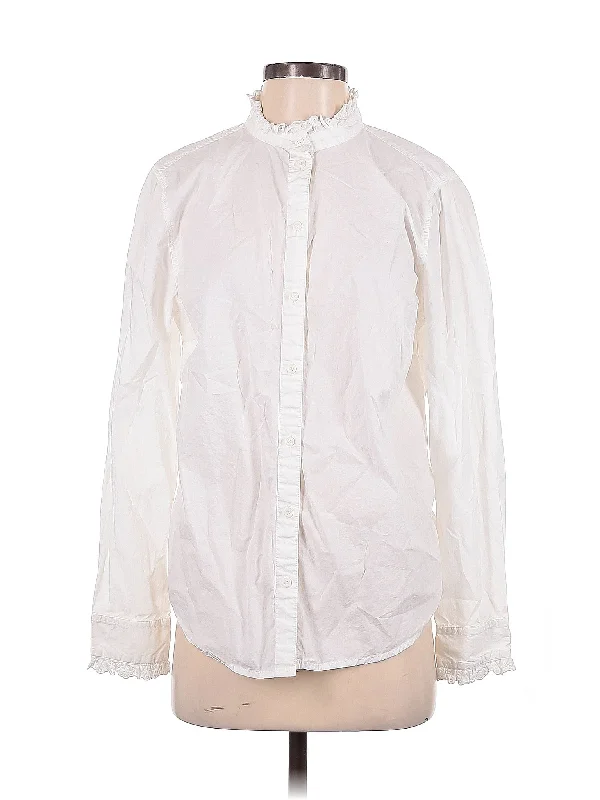 Long Sleeve Blouse Slim Fit Blouse