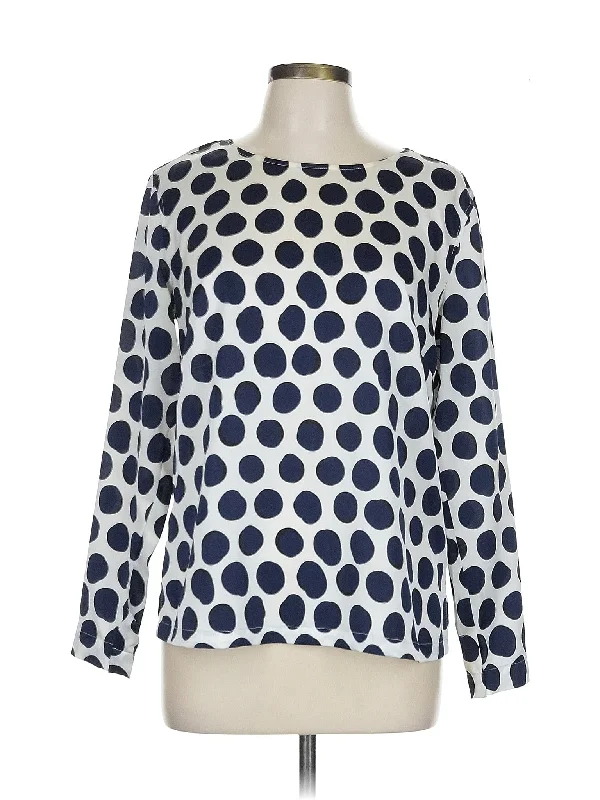 Long Sleeve Blouse Casual Button Blouse