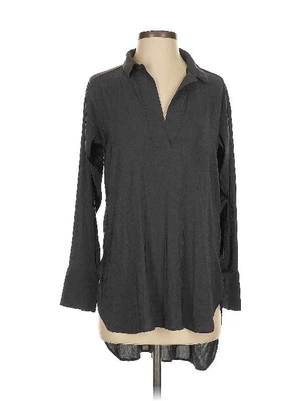 Long Sleeve Blouse Puff Sleeve Blouse