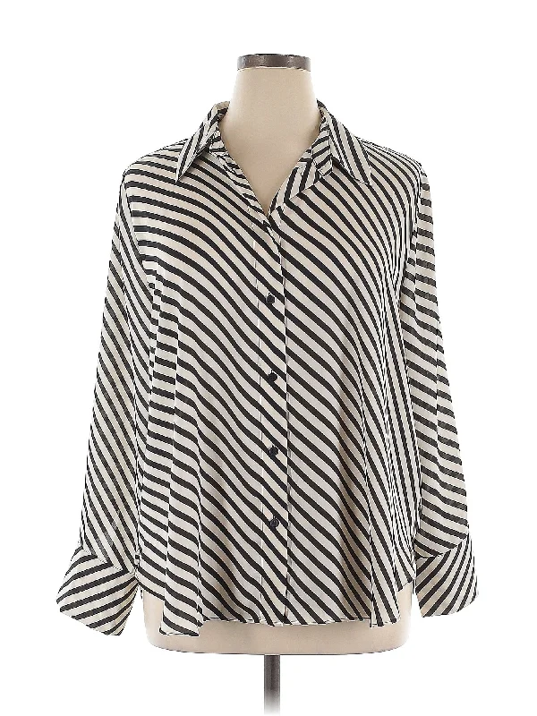 Long Sleeve Blouse Feminine Pastel Blouse