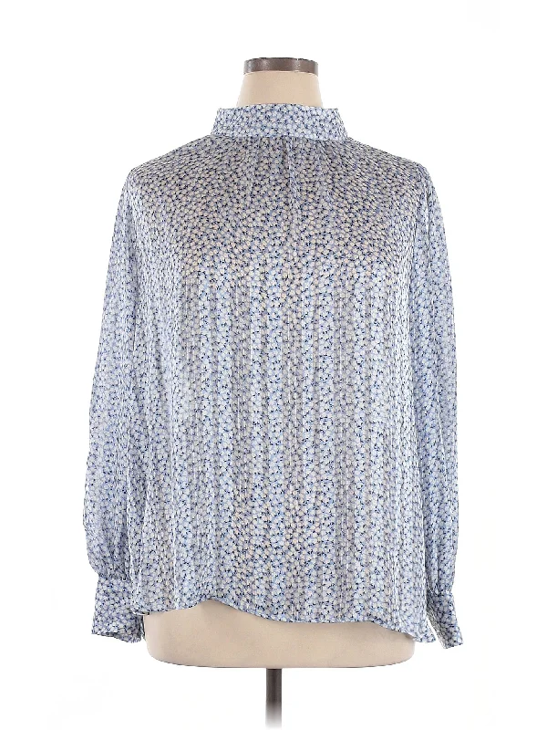 Long Sleeve Blouse Delicate Bow Blouse