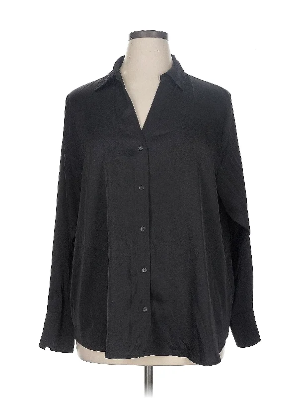 Long Sleeve Blouse Chic Off-Shoulder Blouse