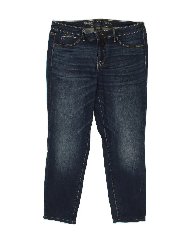 MOSSIMO Womens Mid Rise Jegging Cropped Jeans US 10 Medium W30 L24 Blue Comfortable Distressed Straight-Leg Jeans MOSSIMO Womens Mid Rise Jegging Cropped Jeans US 10 Medium W30 L24 Blue Comfortable Distressed Straight-Leg Jeans