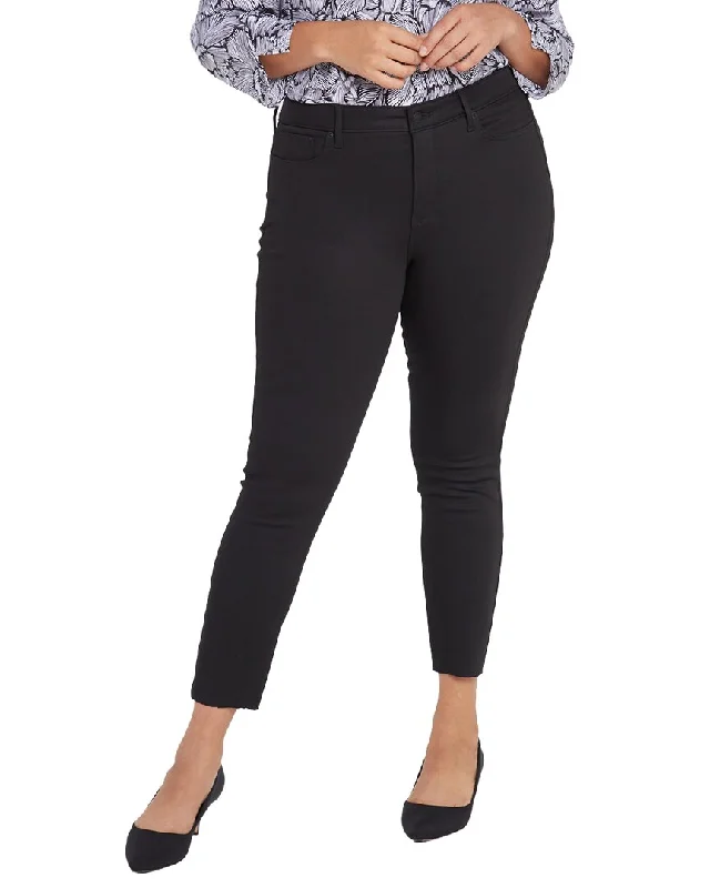 NYDJ Ami Black Rinse Skinny Leg Jean Cozy Stretch High-Waist Jeans