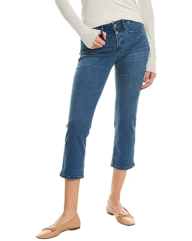 NYDJ Sheri Nevin Slim Jean Trendy Patchwork Denim Jeans