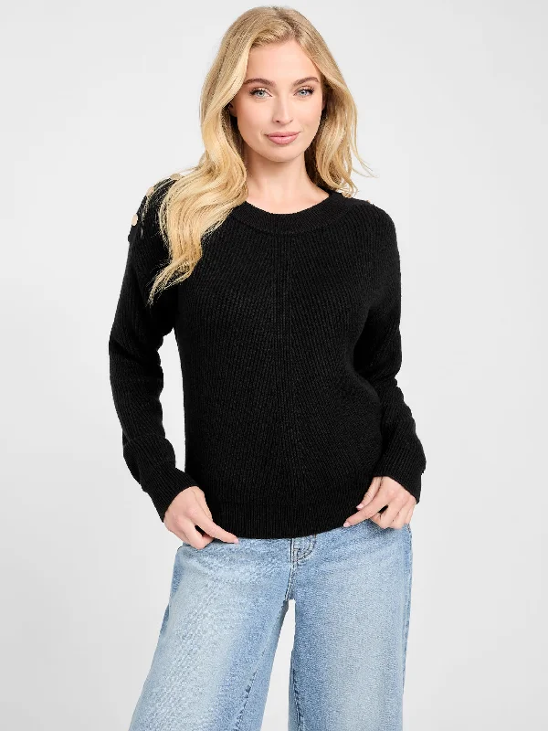 Reese High Neck Sweater Fleece Sweater Nylon Polyester