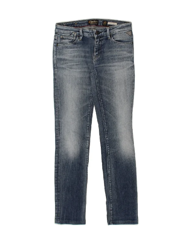 REPLAY Womens Rockxanne Slim Jeans W27 L28  Blue Cotton Comfortable Ankle Jeans