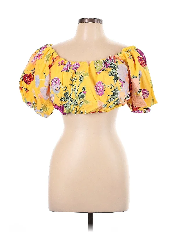 Short Sleeve Blouse Bell Sleeve Blouse