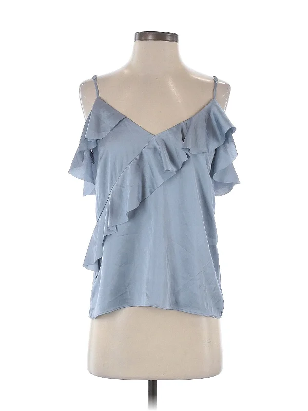 Sleeveless Blouse High Neck Blouse